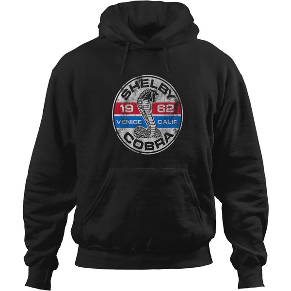 Shelby Cobra Vintagess American Cobra Logo Hoodies-image