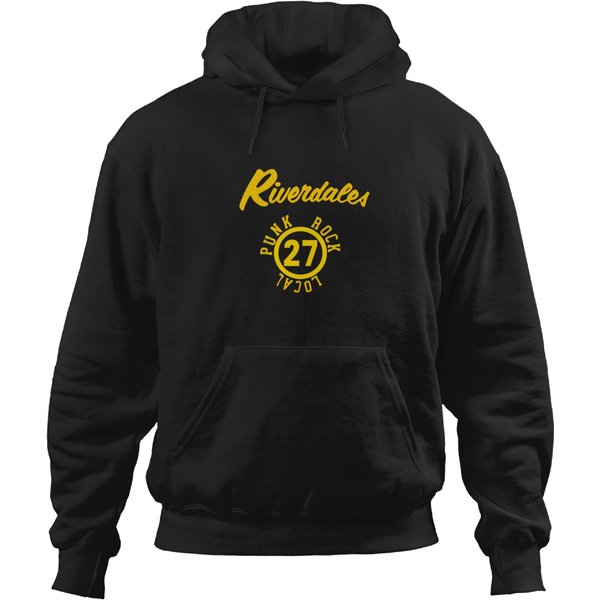 1995 Riverdales Vintage Self Titled Album Era Punk Rock Local Clic 90'S Ex Screeching Weasel Chicago Pop Punk Rock Concert Tour Hoodies-image