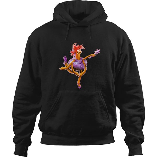 Pepe The King Prawn Ballerina - The Muppet Show Prawn Lake Hoodies
