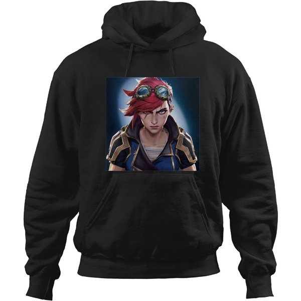 Vi Arcane League Of Legends Hoodies-image