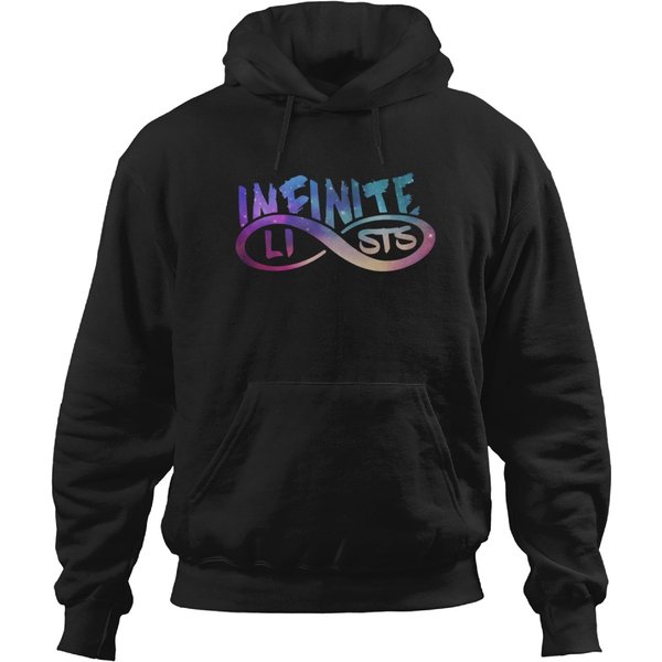 Kids Infinite Lists Logo Hoodie - Galaxy Style-image