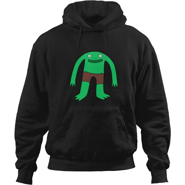 Smiling Friends Mr Frog Hoodies-image