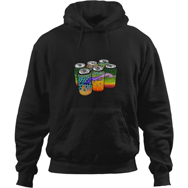 Trout 6 Pack Trout Fish And Beer Hoodies