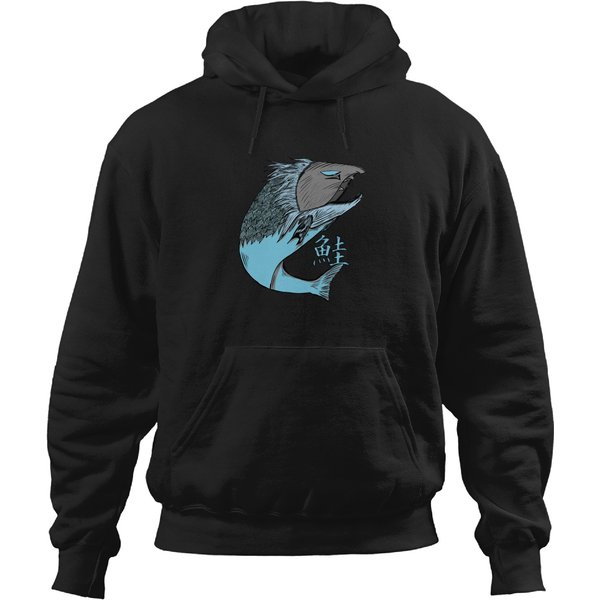 Raging King Salmon Hoodies-image