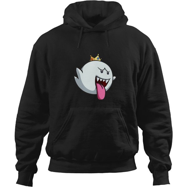 - King Boo Face Merchandise T-Shirt Hoodies-image