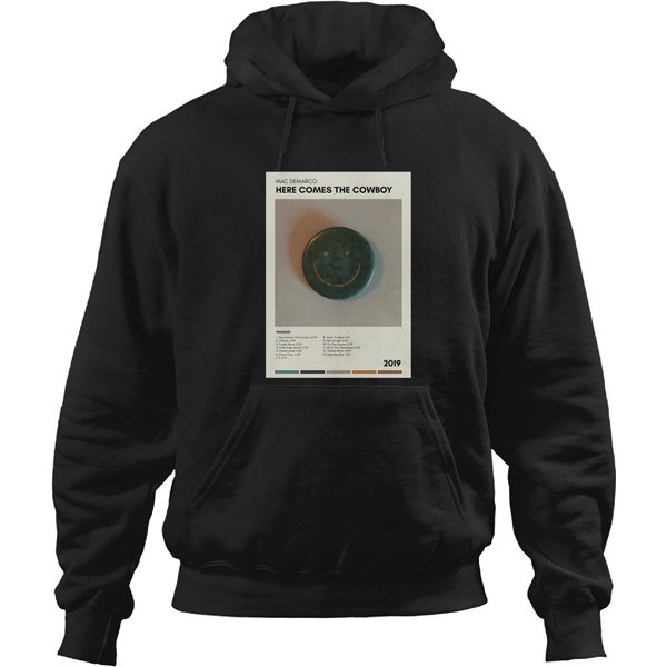 141 Here Comes The Cowboy Aesthetic Album Art Hoodies