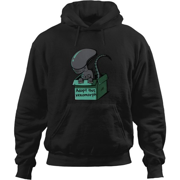 Adopt This Xenomorph T-Shirt Hoodies-image