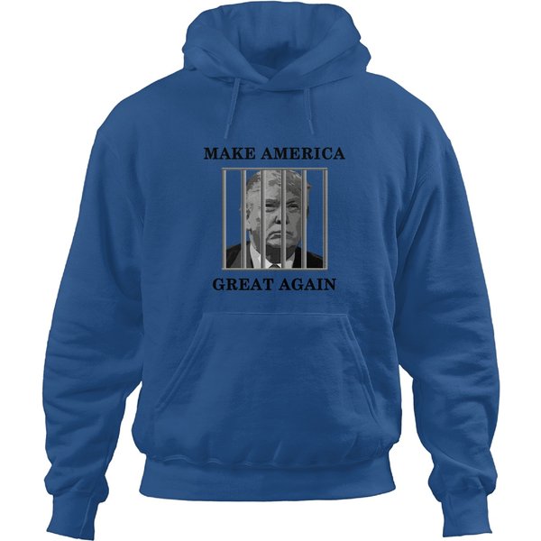 Trump Behind Bars Hoodies-image