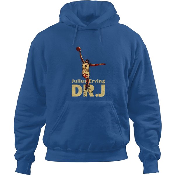 Julius Erving Dr J Vintage Hoodies-image