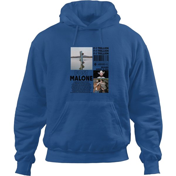 Post Malone Hoodies, F-1 Trillion Album Vintage Hoodies-image