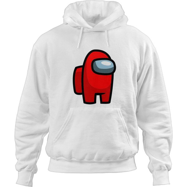 Among Us Game Red Impostor Hoodies-image