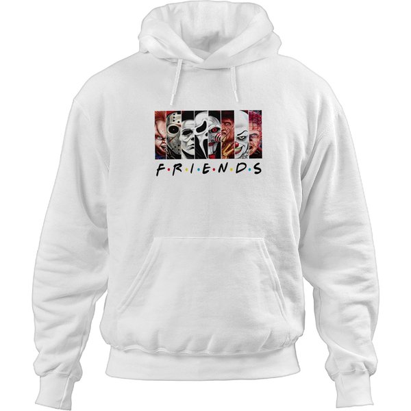 Scary Halloween Friends Hoodies, Halloween