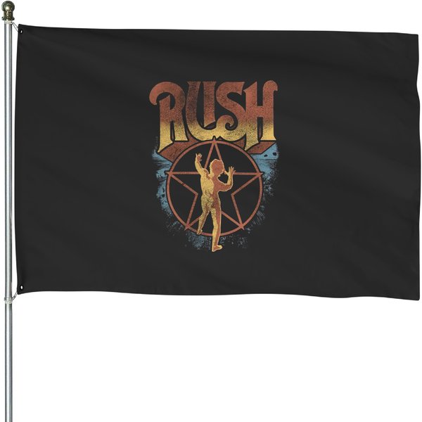Rush Unisex House Flag: Starman-image
