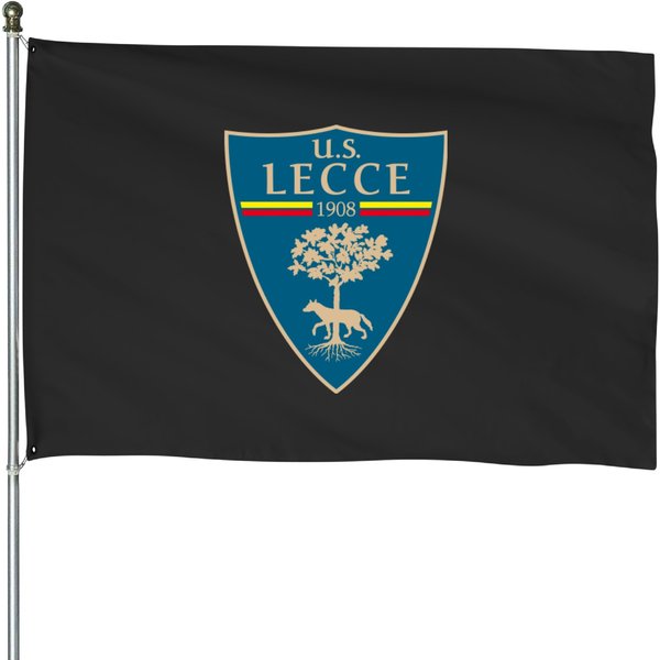 Us Lecce Football House Flags-image