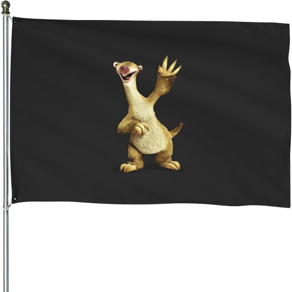 Sid The Sloth 14 House Flags-image