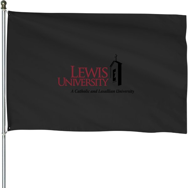 Lewis University Established 1932 House Flags-image