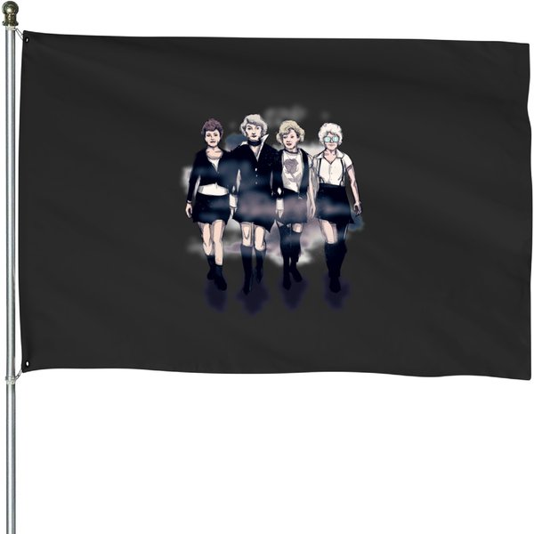 Golden Craft Girls - Stay Golden - House Flags-image