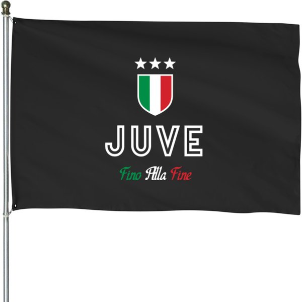 J U V E N T U S Italia House Flags-image