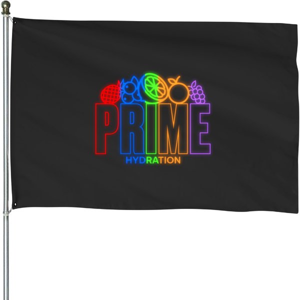 Prime Hydration All Flavours Neon Light Sign Party House Flags-image