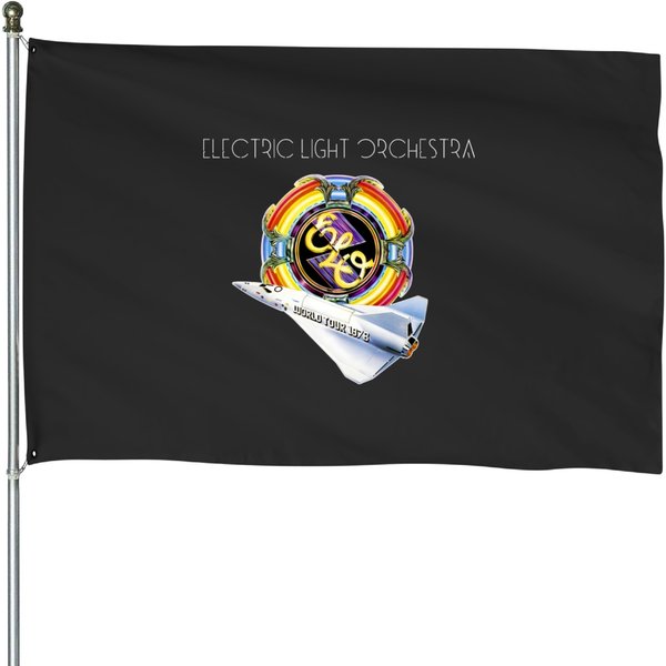E L Q Tour - Electric Light Orchestra - House Flags-image