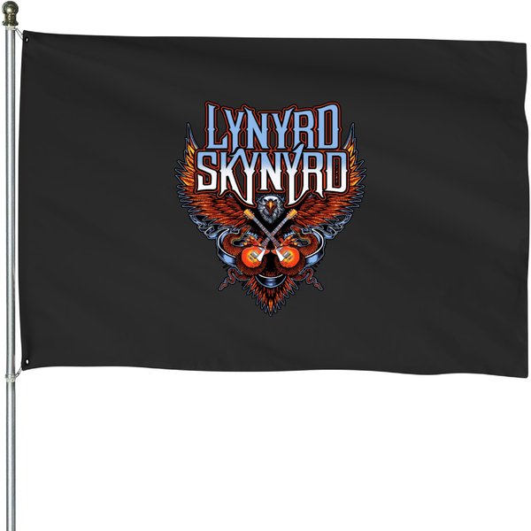 Lynyrd Skynyrd Logo House Flags-image