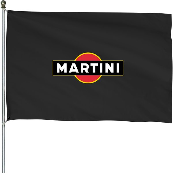 Martini Cocktail Logo House Flags-image