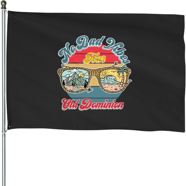 Old Dominion No Bad Vibes Tour 0 House Flags-image