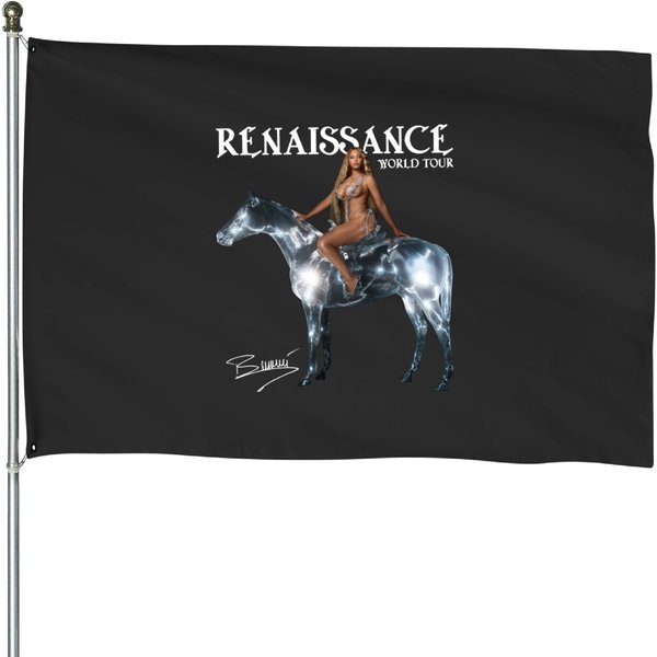 2023 Beyonce Renaissance North American Tour House Flags-image