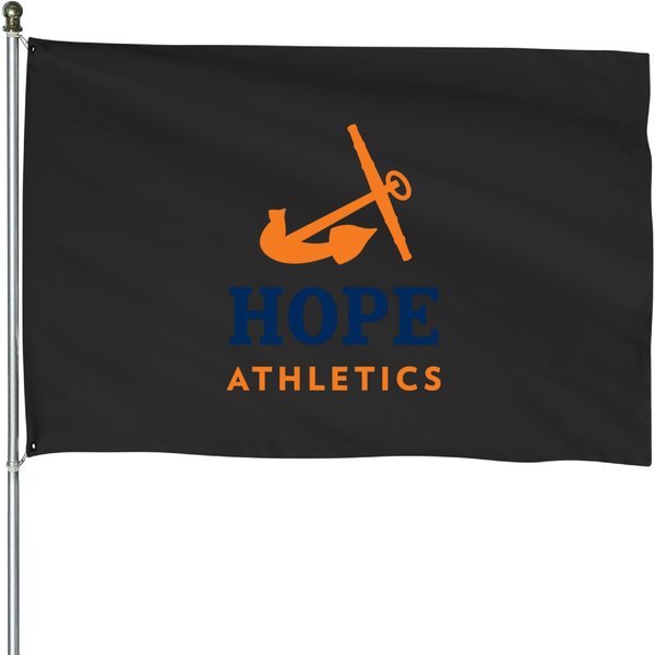 Hope College Athletics Flying Dutchmen House Flags-image