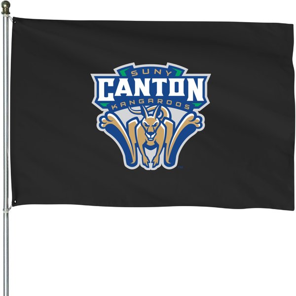 Suny Canton Cangaroos House Flags-image