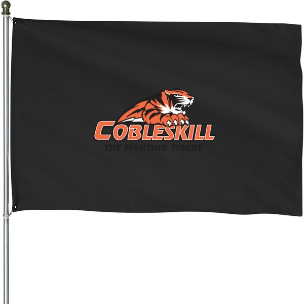 Suny Cobleskill Fighting Tigers House Flags-image