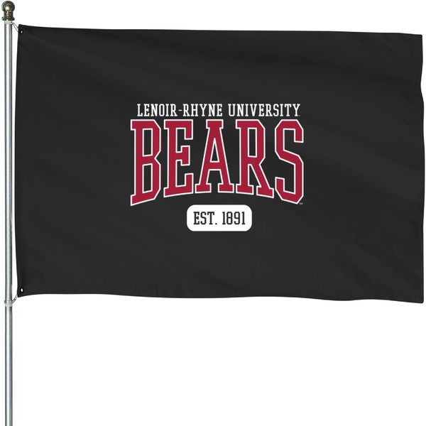 Lenoirrhyne University Bears Est Date Pullover House Flags-image