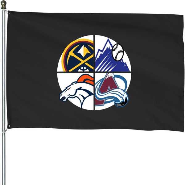 Denver Sports House Flags-image