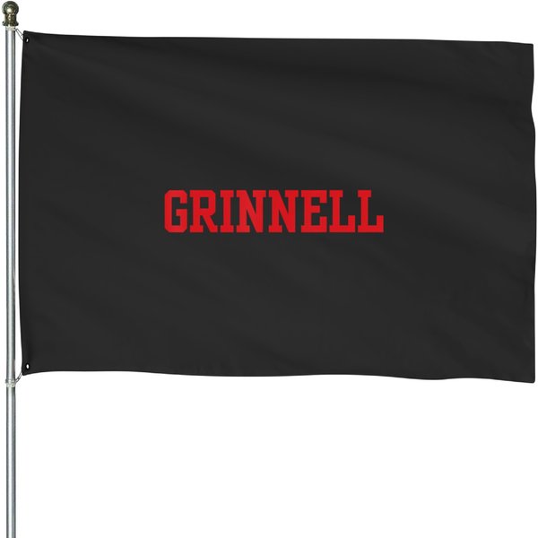 Grinnell College T House Flags-image