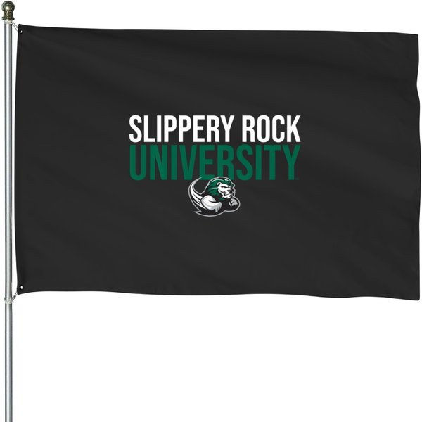 Sru Slippery Rock University Stacked Pullover House Flags-image