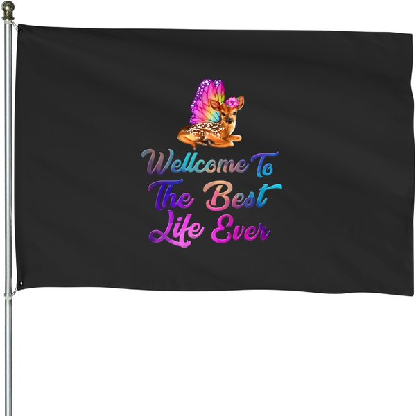 House Flag - Be3St Life Ever - Jw Arts And Crafts-image