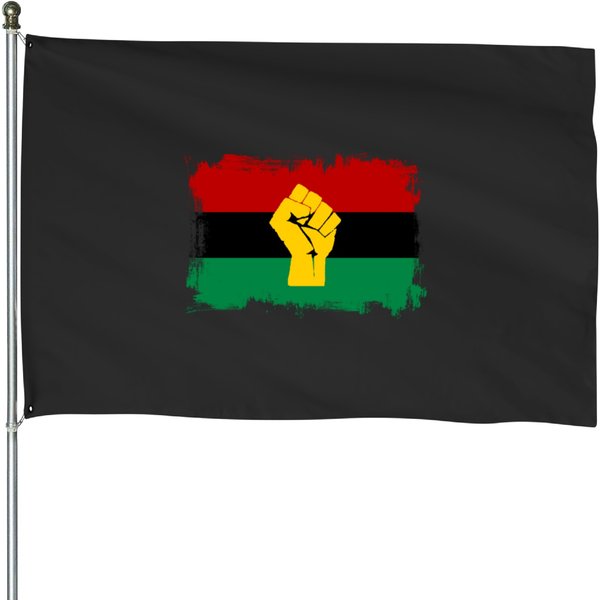 Pan African Flag House Flags-image