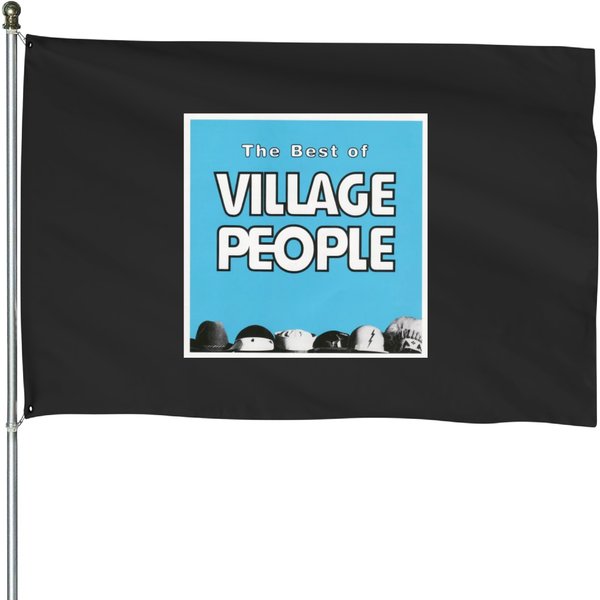 Village People Band House Flags-image