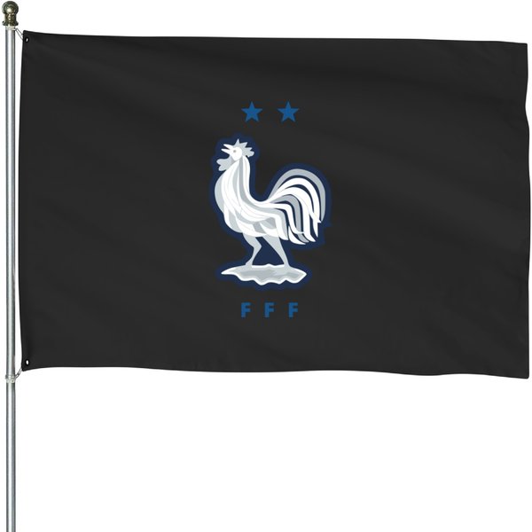 France National Football Team Logo House Flags-image