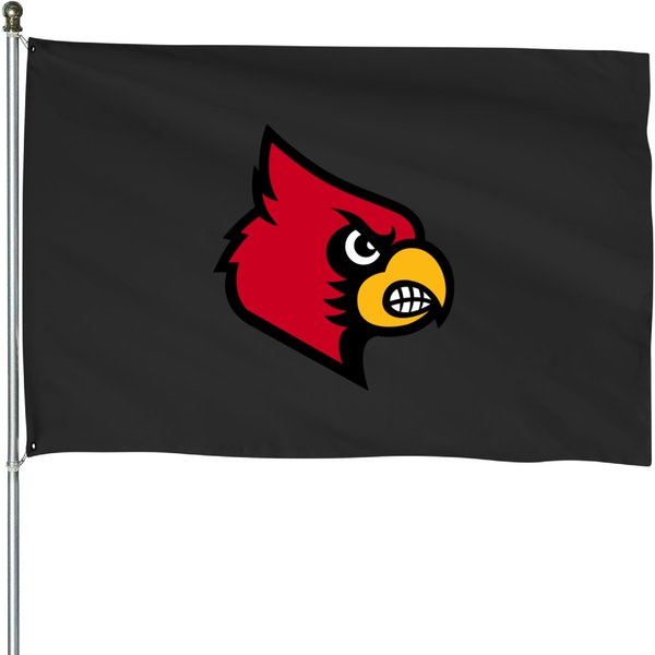 University Of Louisville (Uofl) Cardinal's House Flags-image