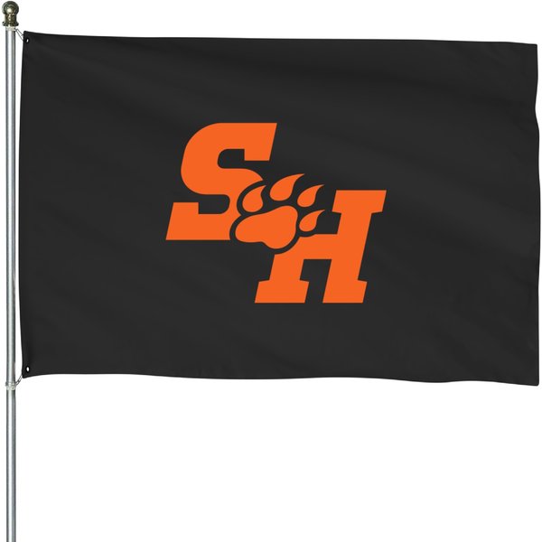 Sam Houston State University (Shsu) Bearkats House Flags-image