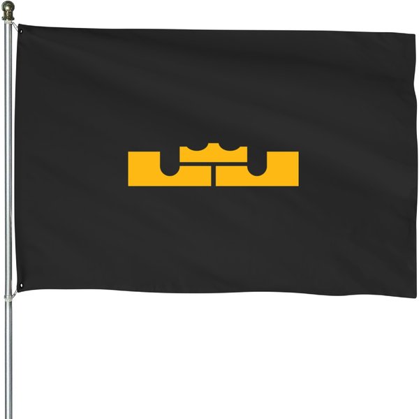 Lebron James Logo(1)Lebron James Logo(1) House Flags-image