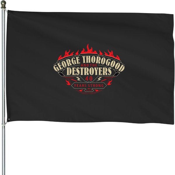 George Thorogood House Flags-image