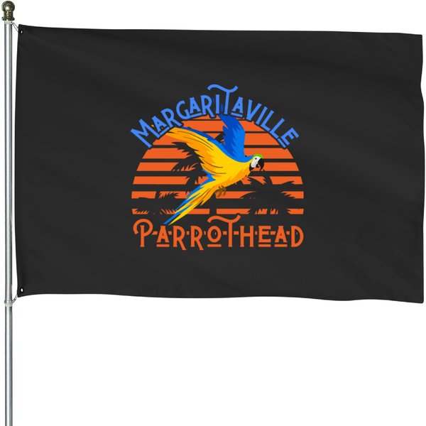 Jimmy Buffet-Margaritaville-Parrothead House Flags-image