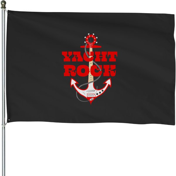 Yacht Rock Electric Guitar 21 House Flags-image