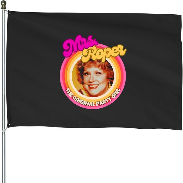 Mrs Roper The Original Party Girl House Flags-image