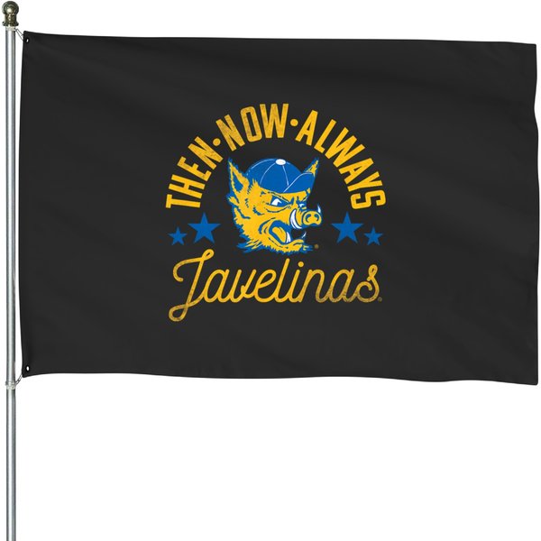 Texas Am Kingsville Tamuk Javelinas Logo House Flags-image