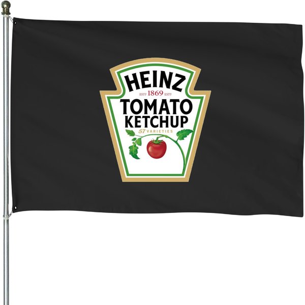 Heinz Tomato Ketchup Logo House Flags-image