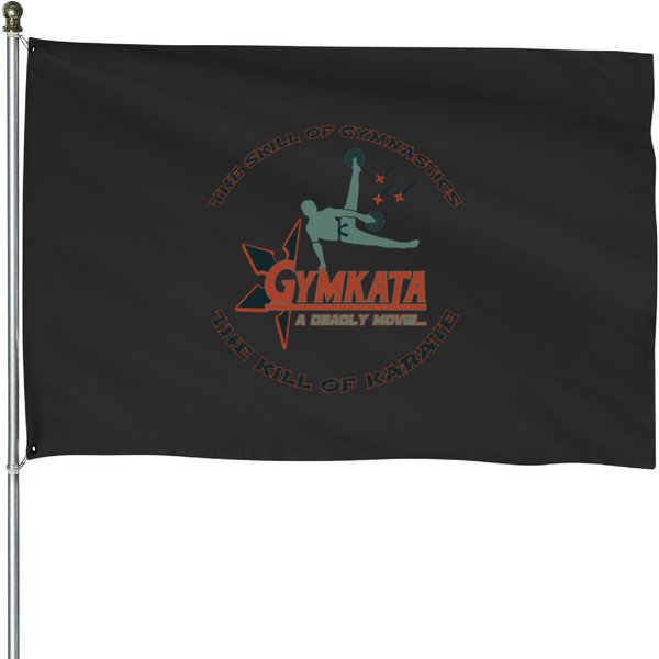 Gymkata-Worst-Movie-Cult Gymkata-Worst-Movie-Cult House Flags-image
