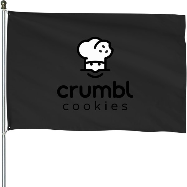 Crumbl Cookie Restaurant Elegant House Flags-image
